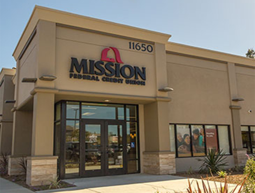 Exterior of Mission Fed's Carmel Mountain Ranch branch