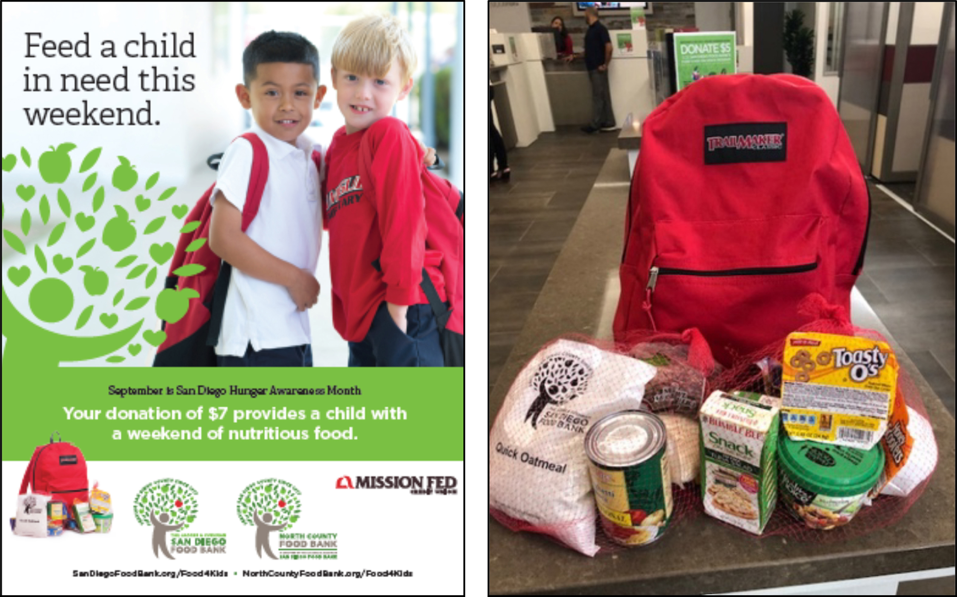 Student Snack Bag Program  Community Food Bank of San Benito County